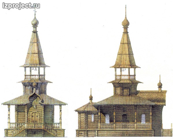 Проект деревянного храма